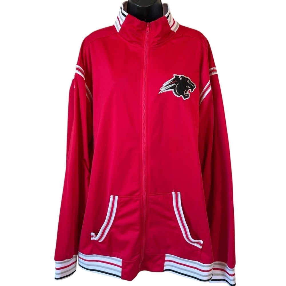 HBCU CLARK ATLANTA UNIVERSITY Full-Zip
Track Style Jacket